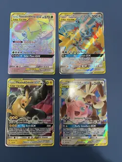 Pokemon Tag Team Cards Lot Of 4 - All Near Mint To Mint - Image 1