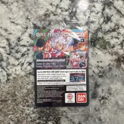 1 One Piece Monkey.D.Luffy US College Basketball Promo Card Rutgers SGA - Image 2