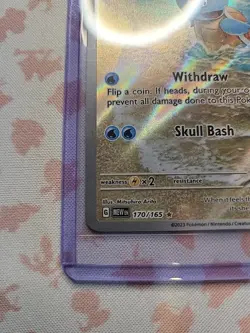 Pokemon Squirtle Holo Card TCG SV Scarlet & Violet 151 Series 170/165 - Image 2