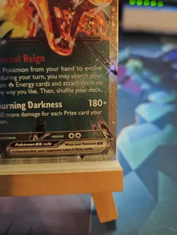 Pokemon TCG Paldean Fates Charizard EX Double Rare Holo Card 54/91 NM - Image 4