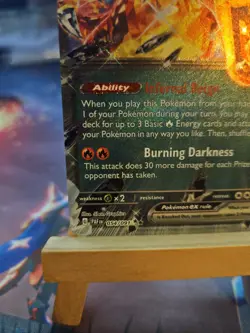 Pokemon TCG Paldean Fates Charizard EX Double Rare Holo Card 54/91 NM - Image 5