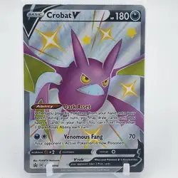 Crobat V - SWSH098 - Ultra Rare - Black Star Promos - Pokemon Card - NM/M - Image 1