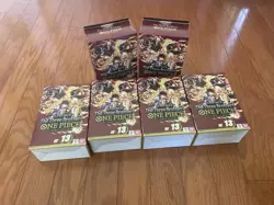 6x ONE PIECE CARD GAME: The Three Brothers Ultra Deck Box ST-13 Lot of 6 - Image 1
