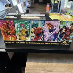 Dragon Ball Super Card Game Fusion World 1st Anniversary Bundle Set Sealed - Image 2