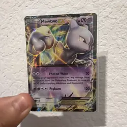 Mewtwo EX - XY183 - Pokemon Promo XY Ultra Rare Card LP/MP - Image 1
