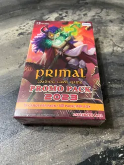 Primal Trading Card Game Promo Packs 2023 (Box of 12 booster packs) - Image 1