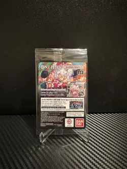 One Piece Monkey.D.Luffy College Basketball US Voyage Promo Card Sealed Rutgers - Image 2