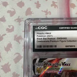 CGC 10 Pikachu VMAX SWSH062 SWSH: Sword & Shield Promo Cards Holo - Image 2