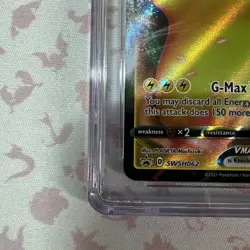 CGC 10 Pikachu VMAX SWSH062 SWSH: Sword & Shield Promo Cards Holo - Image 3