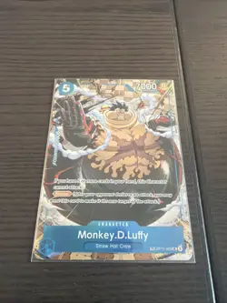 OP11-058TR Monkey.D.Luffy op13 English One Piece TCG Card Treasure rare - Image 1