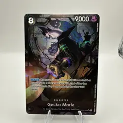 Alternate Art Foil Gecko Moria #086 One Piece Trading Card Mint Condition - Image 2