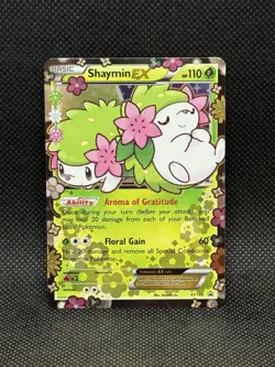 Pokemon XY Black Star Promo Holo Shaymin EX XY148 Mint Card 2016 - Image 1