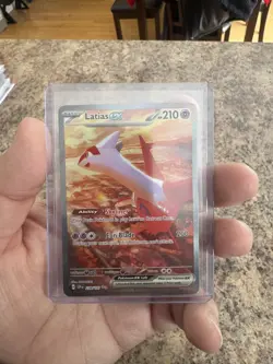 Pokemon TCG Surging Sparks Latias EX Card 239/191 Special Illustration Rare NM - Image 1