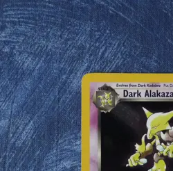 Pokemon Dark Alakazam 1/82 Team Rocket TCG Holo Card CCG WOTC - Image 2
