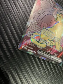 Team Rockets Persian EX 219/182 Destined Rivals Full Art Pokemon TCG Card NM - Image 2