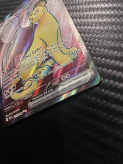 Team Rockets Persian EX 219/182 Destined Rivals Full Art Pokemon TCG Card NM - Image 3