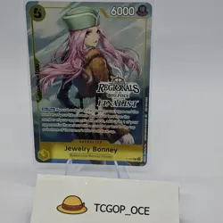 Jewelry Bonney 25-26 ONLINE Regionals Finalist Tournament Card P-085 ONE PIECE - Image 1