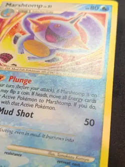 MARSHTOMP - 67/147 - SUPREMEM VICTORS - POKEMON CARD - MP - Image 3