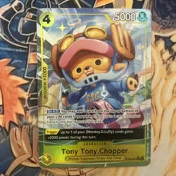 Tony Tony Chopper ST29-007 Parallel Starter Deck Promo One Piece Card English - Image 1