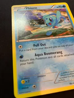 PHIONE - 36/113 - LEGENDARY TREASURES - RARE POKEMON CARD - LP - Image 2