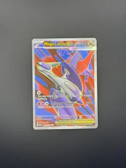 Mega Latias EX 163/132 Mega Evolutions English Pokemon Card - Near Mint - Image 1