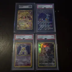 Pokemon TCG Graded Card Lot! Alakazam, Pikachu, Rillaboom, Iron Crown! PSA, SGC! - Image 1