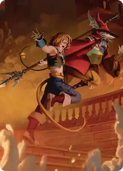 Normal - Search for Dagger Scene Art Card - 18 - NM - EN - Image 1