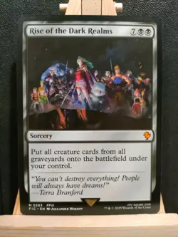 Rise of the Dark Realms - Final Fantasy Commander - Mythic - NM (see pics) MTG - Image 1