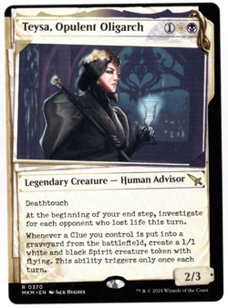 Teysa, Opulent Oligarch 0370 Non Foil Showcase Rare Karlov Manor MTG Near Mint - Image 1