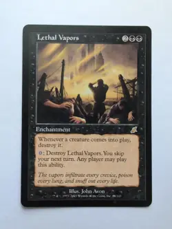 MTG Lethal Vapors (SCG) Scourge Regular Rare 68/143 - Image 1