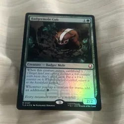 Badgermole Cub Avatar: The Last Airbender Foil , Magic: The Gathering M0167 - Image 2