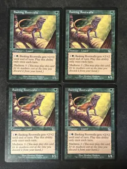 Basking Rootwalla Torment Regular Magic the Gathering MTG X4 Playset - Image 1