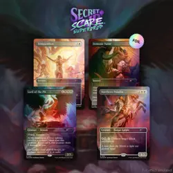 MTG Secret Lair x Artist Series: Kieran Yanner Foil Edition In Hand - Image 1