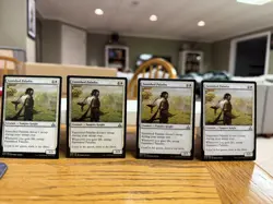 4 x -Famished Paladin U Rivals of Ixalan 8 MTG - Image 1