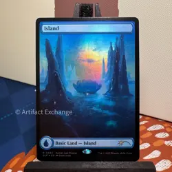 MTG Blue Lotus Island ✨FOIL✨ by John Avon 🔥MagicCon EXCLUSIVE PROMO - NM - Image 1