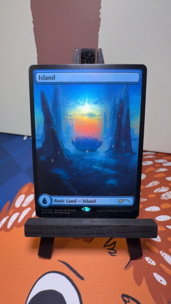 MTG Blue Lotus Island ✨FOIL✨ by John Avon 🔥MagicCon EXCLUSIVE PROMO - NM - Image 2