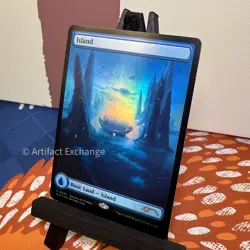MTG Blue Lotus Island ✨FOIL✨ by John Avon 🔥MagicCon EXCLUSIVE PROMO - NM - Image 3