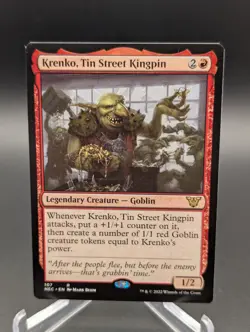 Krenko, Tin Street Kingpin Commander: Kamigawa: Neon Dynasty Regular - Image 1