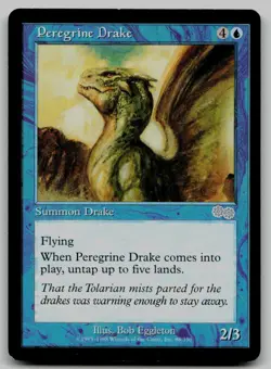 Peregrine Drake U Urza's Saga 88 NM - Image 1