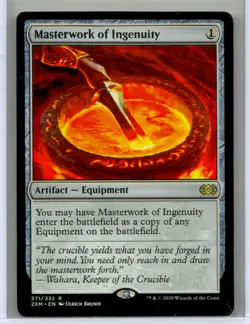 Lightly played Masterwork of Ingenuity #271 Double Masters W/Tracking - Image 1