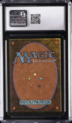 1993 MAGIC: THE GATHERING BETA BASIC LAND SWAMP (GRAY TINT) CGC 8.5 - Image 2