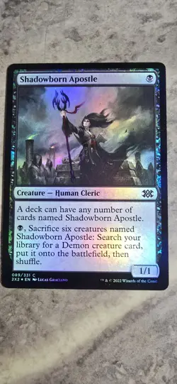 Shadowborn Apostle Double Masters 2022 Foil Creature Common MTG NM - Image 1