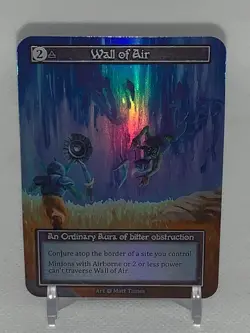 Sorcery Contested Realm: Alpha Wall of Air Foil - Image 1