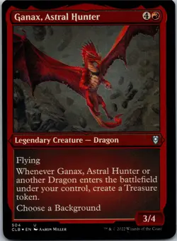 Ganax, Astral Hunter (Foil Etched) U Commander Legends: Battle for Baldur's Gate - Image 1