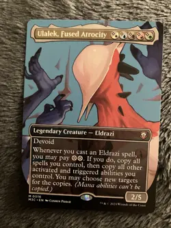 Magic MTG - Ulalek, Fused Atrocity (Borderless) - Modern Horizons 3 - Image 1