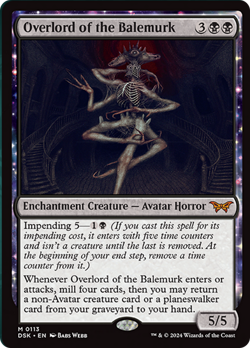 Overlord of the Balemurk [Duskmourn: House of Horror] Magic MTG - Image 1