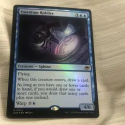 Quantum Riddler Foil MTG Edge Of Eternities Magic The Gathering - Image 1