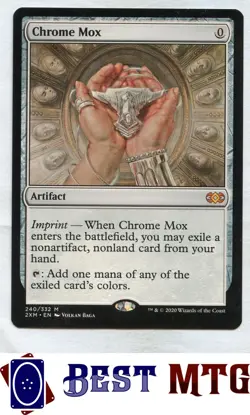 Magic The Gathering MTG Chrome Mox 240 #B Double Masters - Image 1