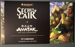 Unopened Secret Lair My Cabbages! Rainbow Foil - Sealed in hand! - Image 1