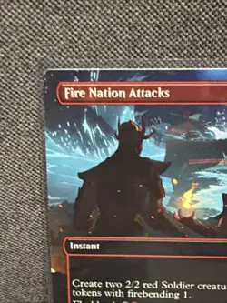 Fire Nation Attacks (Borderless) Avatar: The Last Airbender Regular - Image 2